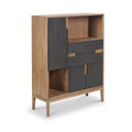 Gio Acacia Wood Display Unit from Roseland Furniture