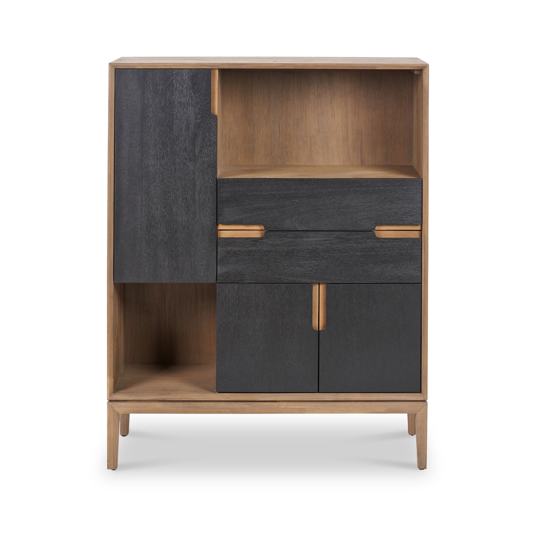 Gio Acacia Wood Display Unit from Roseland Furniture