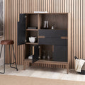 Gio Acacia Wood Display Unit from Roseland Furniture
