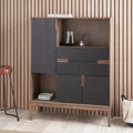 Gio Acacia Wood Display Unit from Roseland Furniture