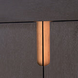 Gio Acacia Wood Display Unit from Roseland Furniture