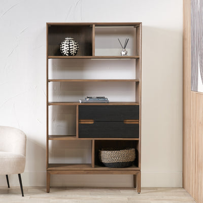 Gio Acacia Bookcase