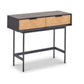 Hailee 2 Drawer Console Table from Roseland Furniture