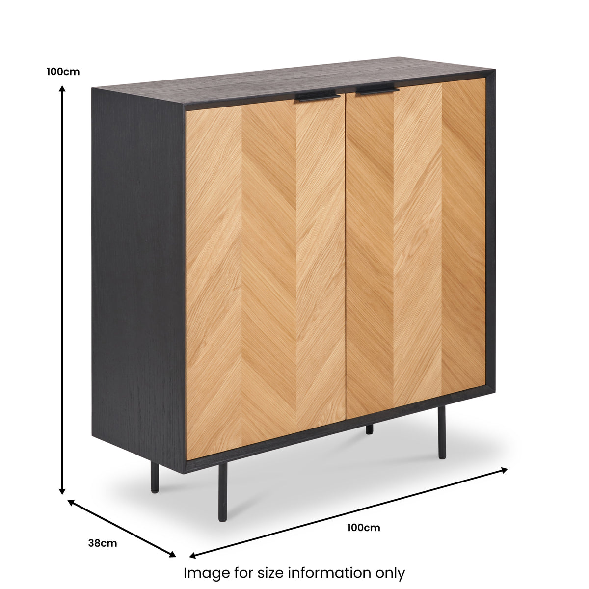 Hailee 2 Door Bar Cabinet from Roseland Furniture