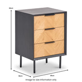 Hailee Bedside from Roseland Furniture
