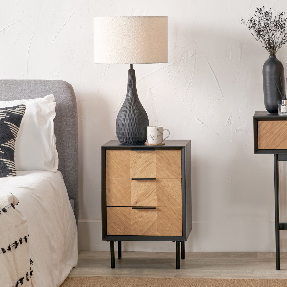 Hailee Bedside from Roseland Furniture