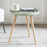 Halston Sage Wood Side Table from Roseland Furniture