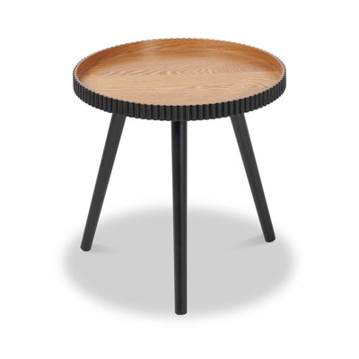 Hammond Pine Fluted Edge Side Table