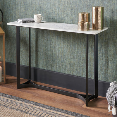 Hendrick Marble Top Console Table Table