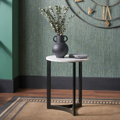 Hendrick Marble Top Side Table