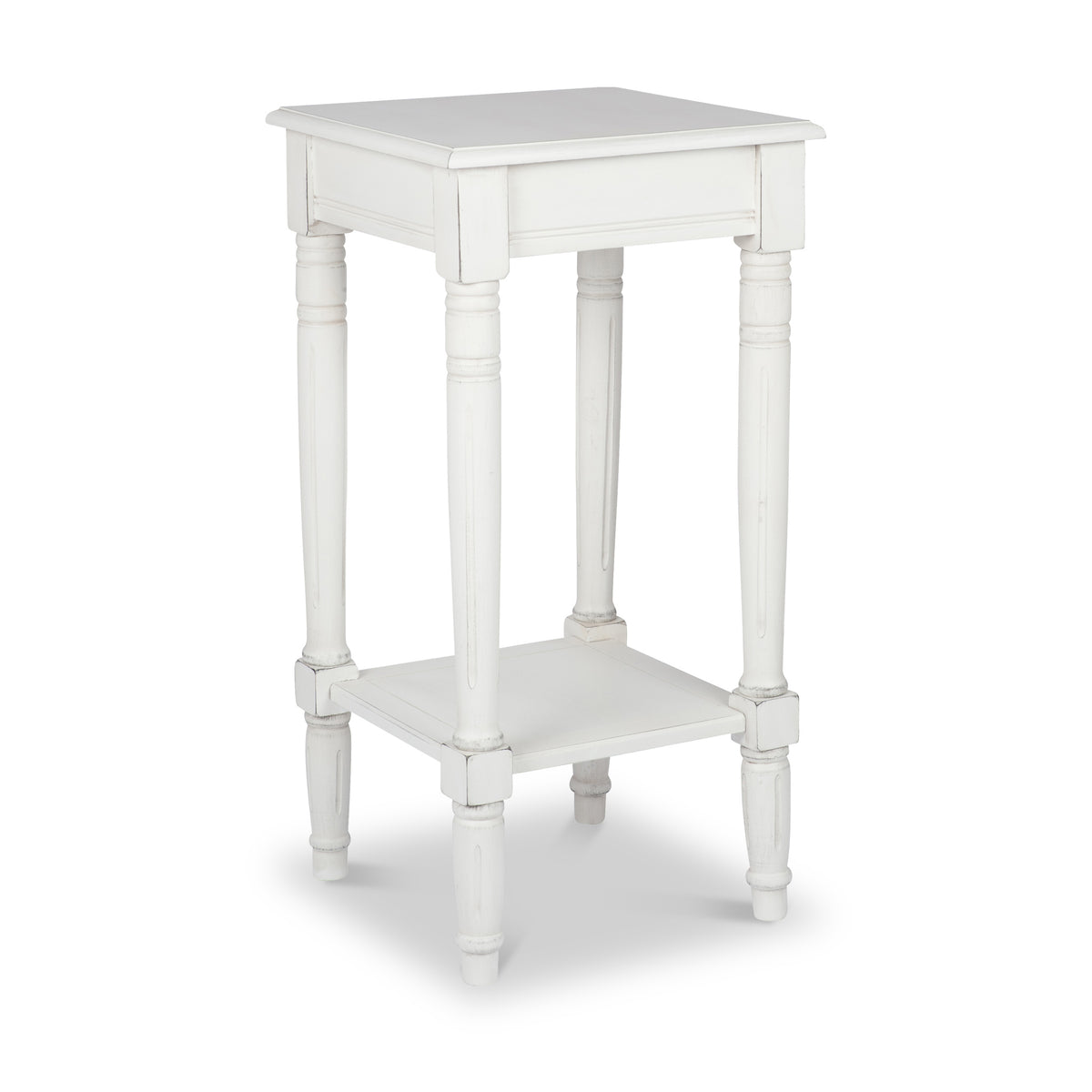 Heritage White Pine Wood Accent Table from Roseland Furniture