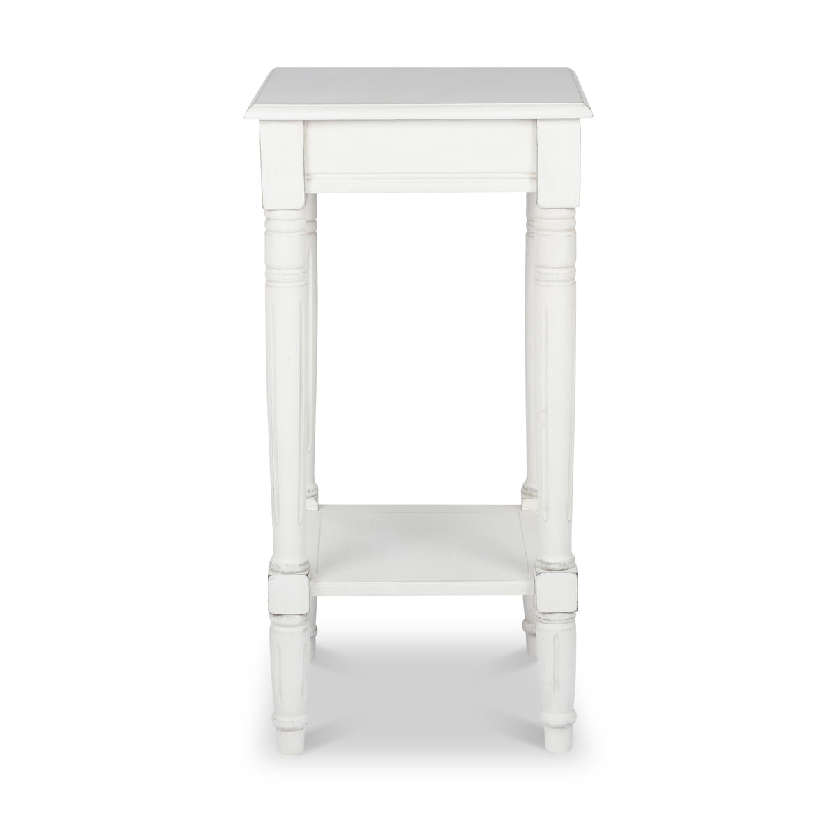 Heritage White Pine Wood Accent Table from Roseland Furniture