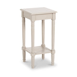 Heritage Putty Pine Wood Accent Table from Roseland Furniture
