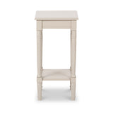 Heritage Putty Pine Wood Accent Table from Roseland Furniture