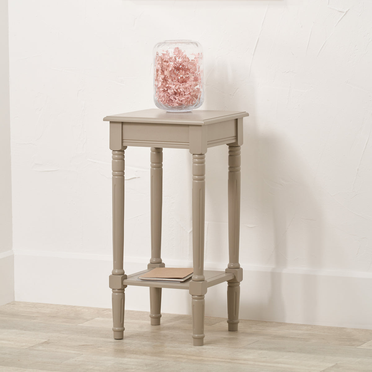 Heritage Putty Pine Wood Accent Table from Roseland Furniture