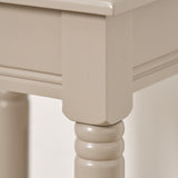 Heritage Putty Pine Wood Accent Table from Roseland Furniture