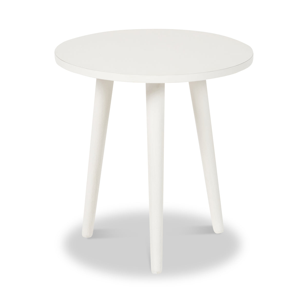 Croft Linen Pine Wood Side Table from Roseland Furniture