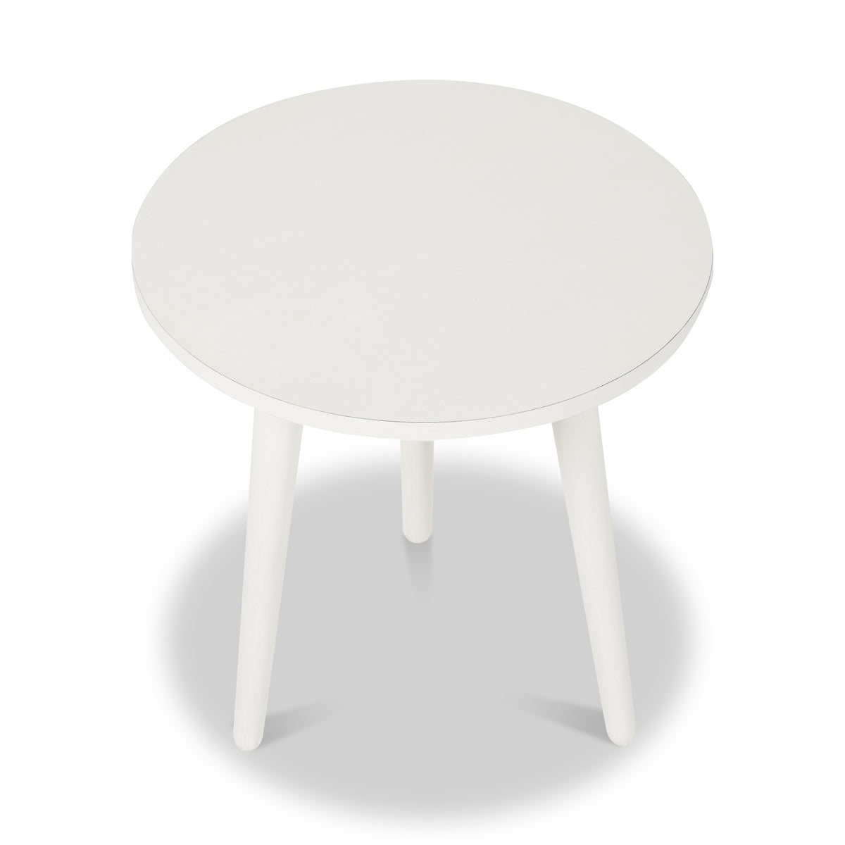 Croft Linen Pine Wood Side Table from Roseland Furniture