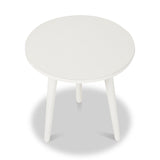 Croft Linen Pine Wood Side Table from Roseland Furniture