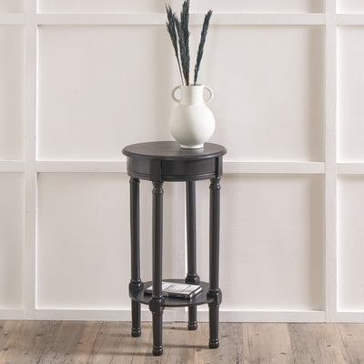 Heritage Pine Round Side Table