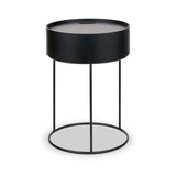 Hugo Black Storage Table from Roseland Furniture