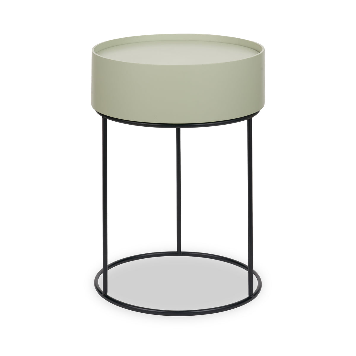 Hugo Sage Green Storage Table from Roseland Furniture