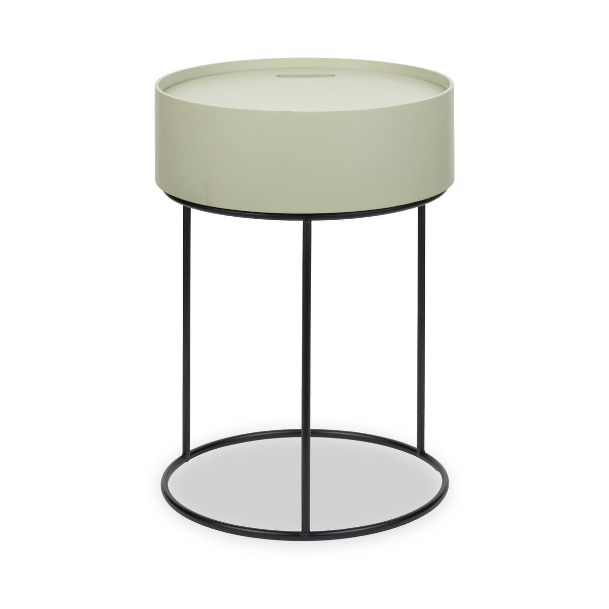 Hugo Sage Green Storage Table from Roseland Furniture
