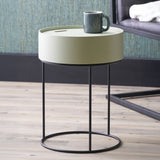Hugo Sage Green Storage Table from Roseland Furniture