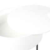 Hugo White Storage Table from Roseland Furniture