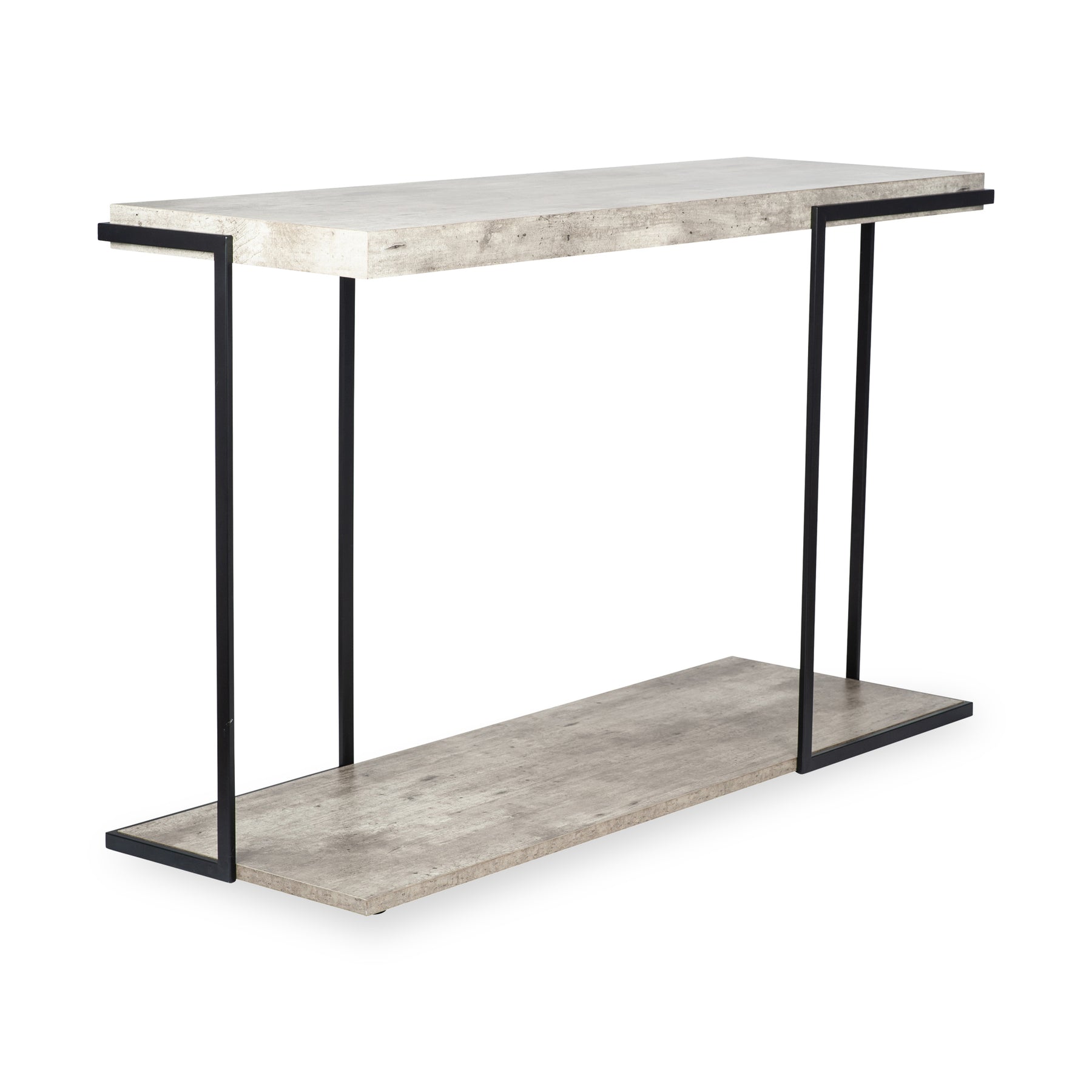 Jersey Concrete Effect Console Table from Roseland Furniture