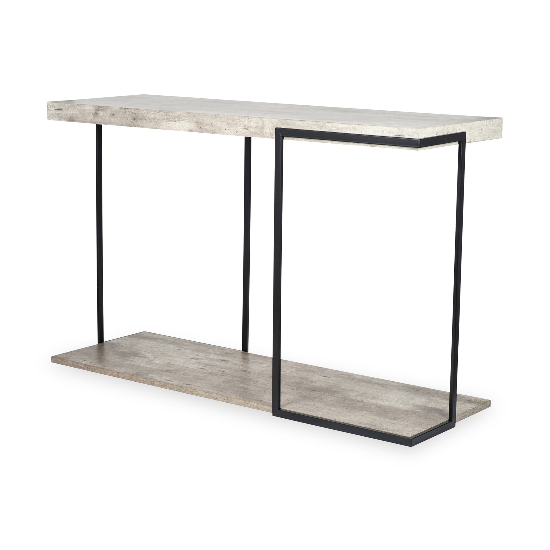 Jersey Concrete Effect Console Table from Roseland Furniture