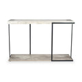 Jersey Concrete Effect Console Table from Roseland Furniture