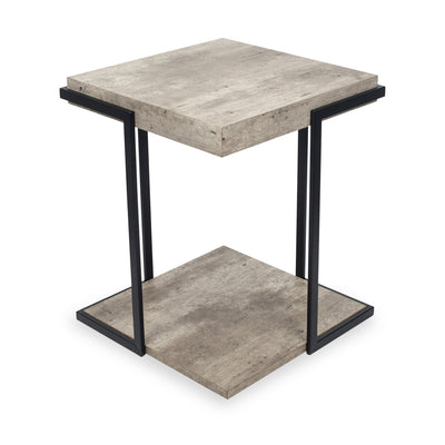 Jersey Concrete Effect Side Table