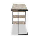 Jersey Concrete Effect Desk from Roseland Furniture