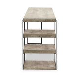 Jersey Concrete Effect Desk from Roseland Furniture