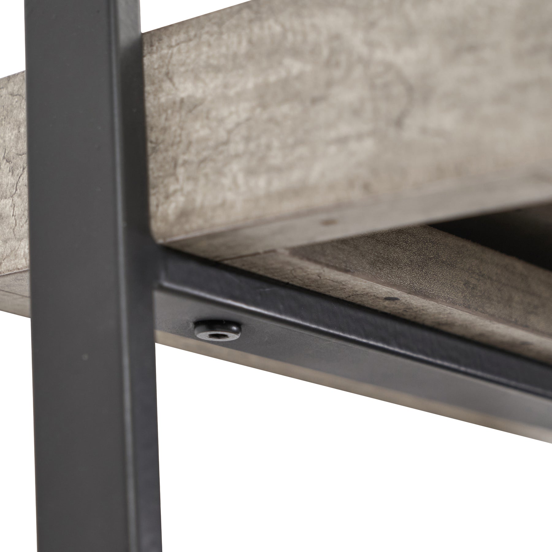 Jersey Concrete Effect 4 Shelf Ladder Unit from Roseland Furniture