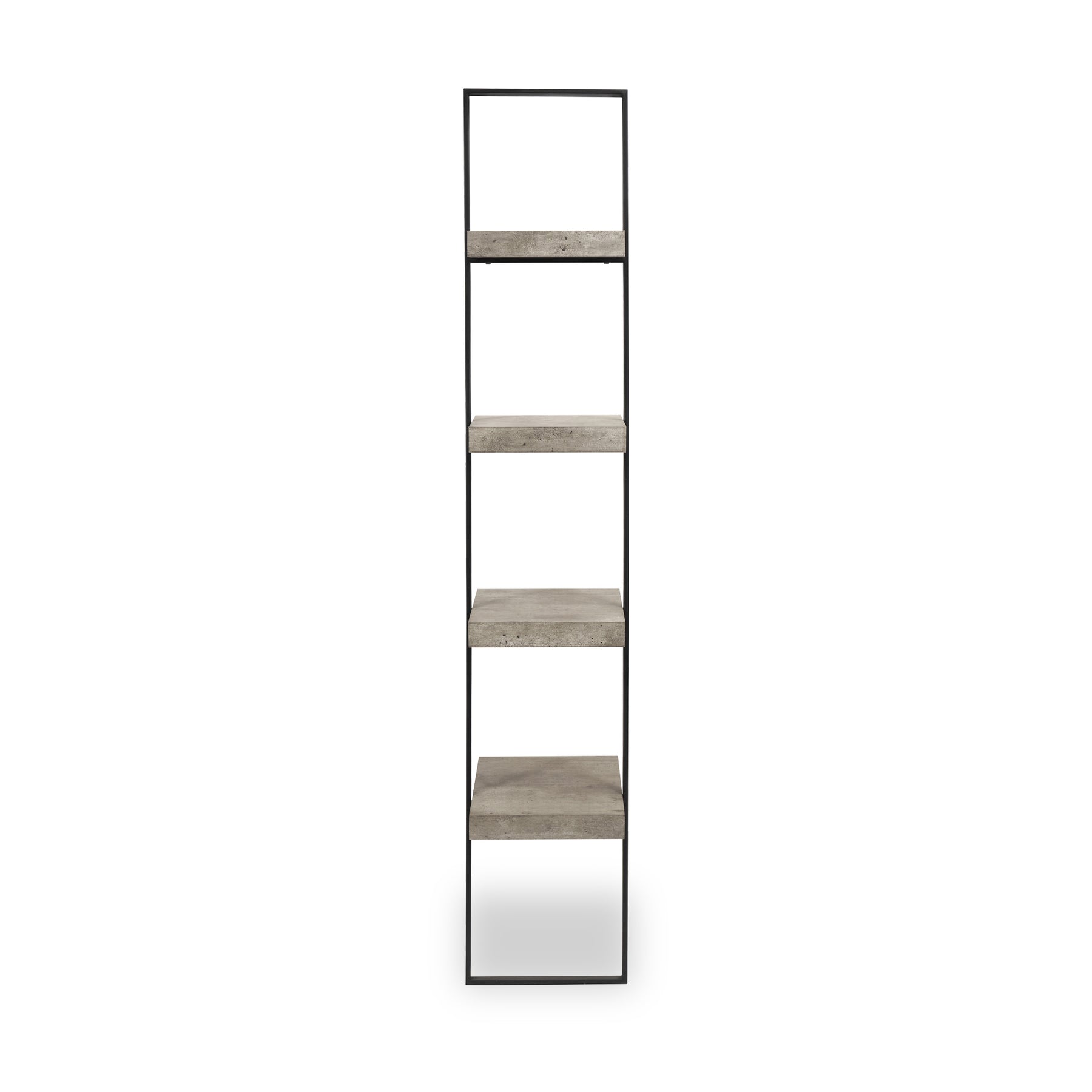 Jersey Concrete Effect 4 Shelf Ladder Unit from Roseland Furniture