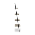 Jersey Concrete Effect 4 Shelf Ladder Unit from Roseland Furniture