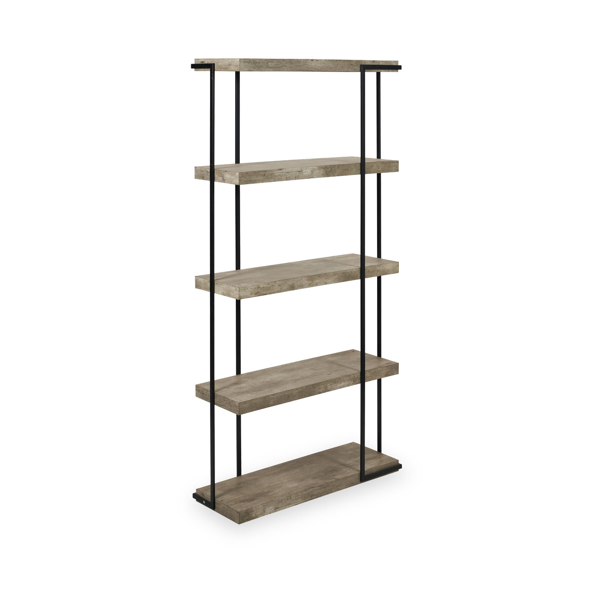 Jersey Concrete Effect 4 Shelf Unit from Roseland Furniture