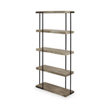 Jersey Concrete Effect 4 Shelf Unit from Roseland Furniture