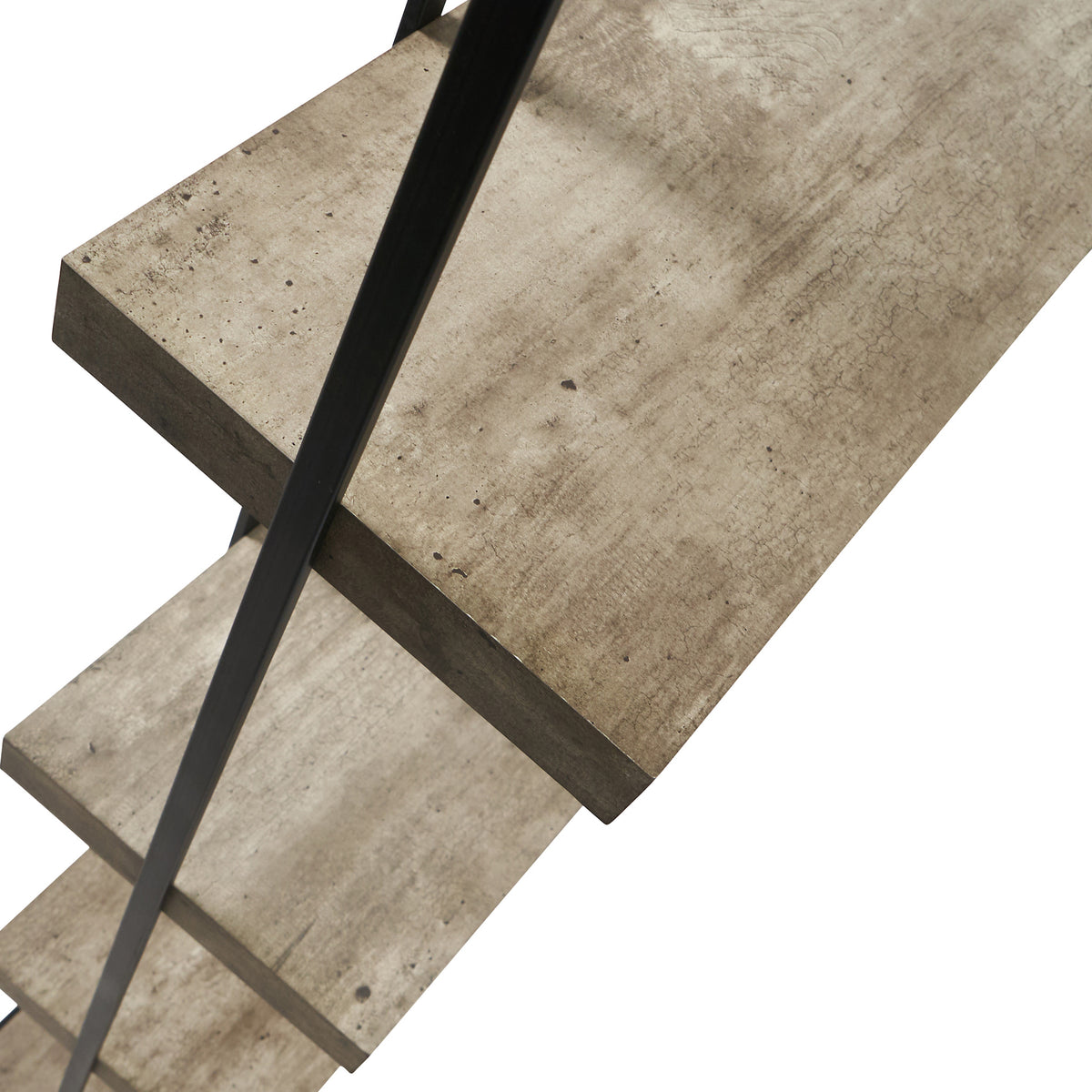Jersey Concrete Effect 4 Shelf Unit from Roseland Furniture