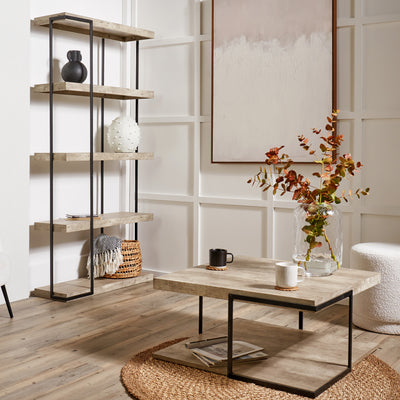 Jersey Concrete Effect Bookcase