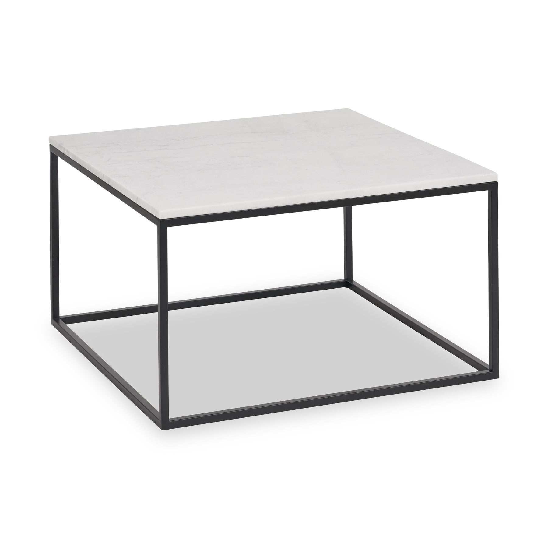 Kalani White Marble Coffee Table from Roseland Furniture
