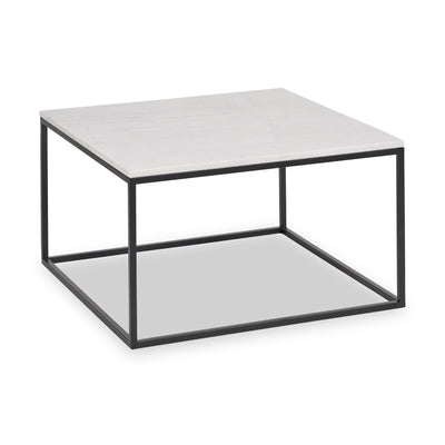 Kalani Marble Top Square Coffee Table