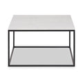 Kalani White Marble Coffee Table from Roseland Furniture