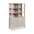 Khao Light Gre 2 Door 6 Niche Shelf Unit from Roseland Furniture