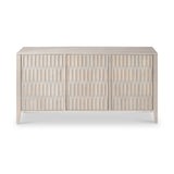 Khao Light Grey 3 Door Sideboard from Roseland Furniture