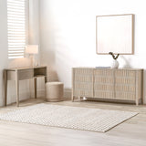 Khao Light Grey 3 Door Sideboard from Roseland Furniture