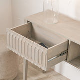 Khao Light Grey 1 Drawer Console Table from Roseland Furniture