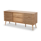 Larvik Natural 2 Door 2 Drawer Sideboard from Roseland Furniture
